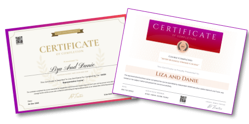 Avon Certificates
